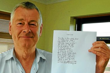 Keith shares his passion for poetry